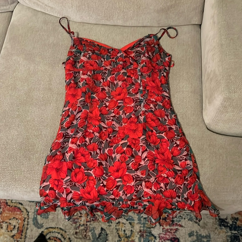 Super down dress from revolve slight rip on left side near hip area